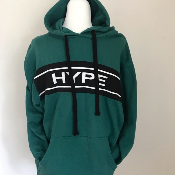 Green Hype Hoddie - Picture 2 of 4